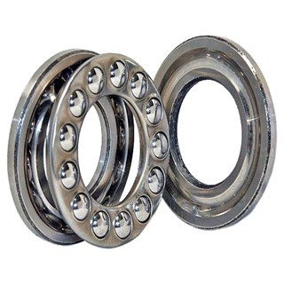 THRUST BALL BEARINGS WITH TWO INNER RINGS