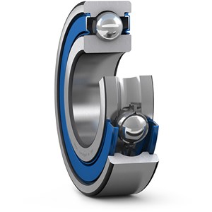 SINGLE ROW DEEP GROOVE BALL BEARINGS WITH A SEAL ON BOTH SIDES, SPHERICAL MOUNTING SURFACE OF THE OUTER RING AND ADAPTER SLEEVE.