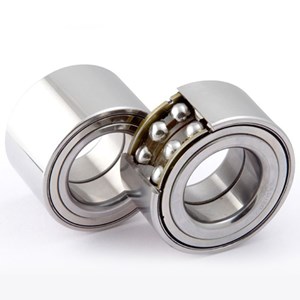 DOUBLE ROW ANGULAR CONTACT BALL BEARINGS WITH GROOVE FOR THE BALL FITTING