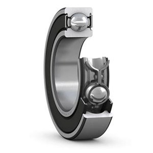 SINGLE ROW DEEP GROOVE BALL BEARINGS WITH A GROOVE ON THE OUTER RING AND GROOVE FOR THE BALL FITTING
